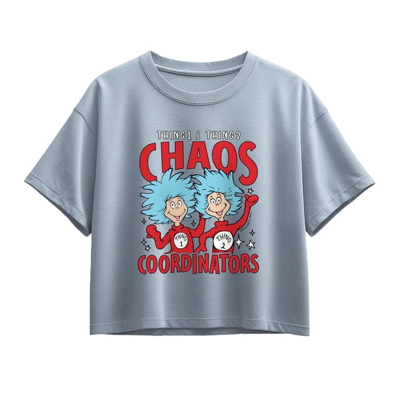 The Cat in the Hat - Chaos Coordinatiors The Things - Youth Girls Boxy T-Shirt