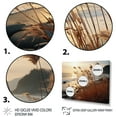 thumbnail image 3 of Designart "Sunset Breeze on the Beach III" Nautical & Beach Canvas Wall Art, 3 of 5