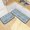 Lovely Cats Face, variant on Dailycode 2 Pcs Kitchen Rug Set Non Slip Absorbent Soft Floor Mats for Kitchen Bathroom Cute Ducks with Hat 19.7"x27.6" 19.7"x47.2"