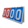 thumbnail image 3 of MesaSe 4 Digit Score Board Scoring Scorekeeper Competition Game Tabletop Scoreboard for Basketball Football Volleyball   Yellow Gray, 3 of 8