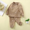 thumbnail image 2 of TOWED22 Infant Toddler Clothes Set 2Pcs Long Sleeve Cute Print Graphic Round Neck Soft T-Shirt Jogger Pants Fall Winter Warm Outfits(Purple,13-15 Y), 2 of 6