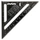 thumbnail image 2 of Herramienta de medición de regla triangular de 7 "para carpintería de aleación de aluminio profesional fácil de Negro Sharpla Regla triangular, 2 of 8