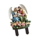 thumbnail image 5 of Placa decorativa acrílica 2D con estaca de jardín con figura religiosa para planta en maceta Sagrada Familia, 5 of 9