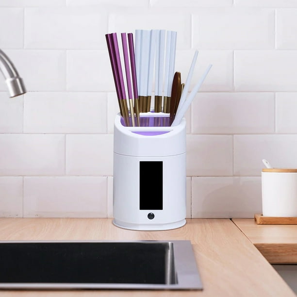 UV Sterilization Kitchen Cutlery Holder Chopsticks Tube