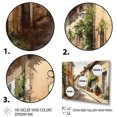 thumbnail image 3 of Designart Landscape Cottage framed wall art decor, Landscape Wrapped black framed wall art, Picturesque Street in a Mediterranean Village I , Traditional black framed wall art, black frame, 3 of 5