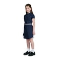 thumbnail image 3 of Wonder Nation Girls School Uniform Button-Up Shirt Dress, Sizes 4-16, 3 of 8