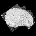 thumbnail image 3 of 100Pcs Round Paper Lace Doilies Cake Placemat Party Wedding Baking Decoration, 3 of 10