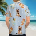 thumbnail image 6 of High Quality Hawaiian Shirts for Men Short Sleeve Aloha Beach Shirt Floral Summer Casual Button Down Shirts Blouses JUUI5Q, 6 of 7