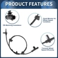 thumbnail image 4 of Sensor de velocidad de rueda ABS Unique Bargains Frontal Izquierda Derecha Sensor ABS Sistema de frenos antibloqueo No. 8V512C204AF para Ford Fiesta 2009-2013, 4 of 7