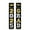 Black, variant on Clearance Under 5$ Party Balloon, FNGZ Graduation Decorations 2025 Black & Gold Graduation Decorations 2025 Graduation Porch Banners for Any Schools Or Grades