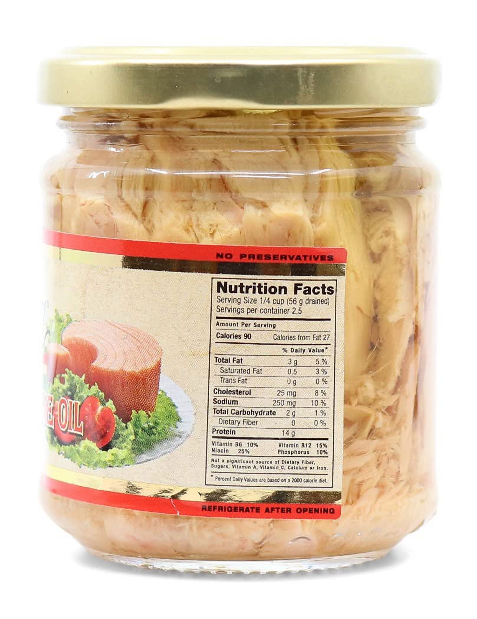 Solid Tuna in Pure Olive Oil 7 oz (PACKS OF 6)