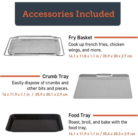 COSORI Smart New Air Fryer Toaster Oven, Large 32-Quart, Stainless Steel, Walmart Exclusive Bonus, Silver