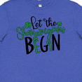 thumbnail image 4 of Inktastic St. Patrick's Day Let the Shenanigans Begin Youth T-Shirt, 4 of 5