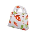 thumbnail image 3 of Bolsas de regalo de Pascua ños, para almacenar juguetes de huevos de Pascua, bolsa de dulces de fieltro, bolsas de golosinas para decoración de Blanco Salvador Bolsa de dulces de Pascua, 3 of 10