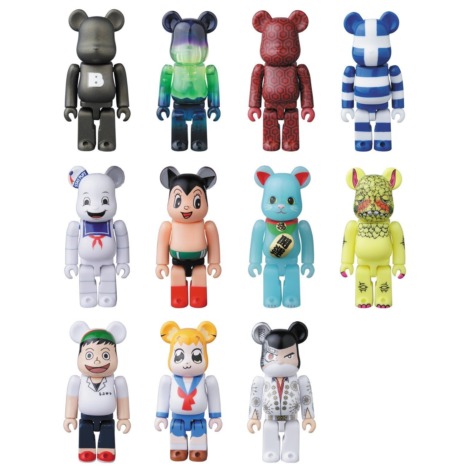 BE @RBRICK be@rbrick SERIES 33 (display box of 24 pieces) ABS & PVC pre