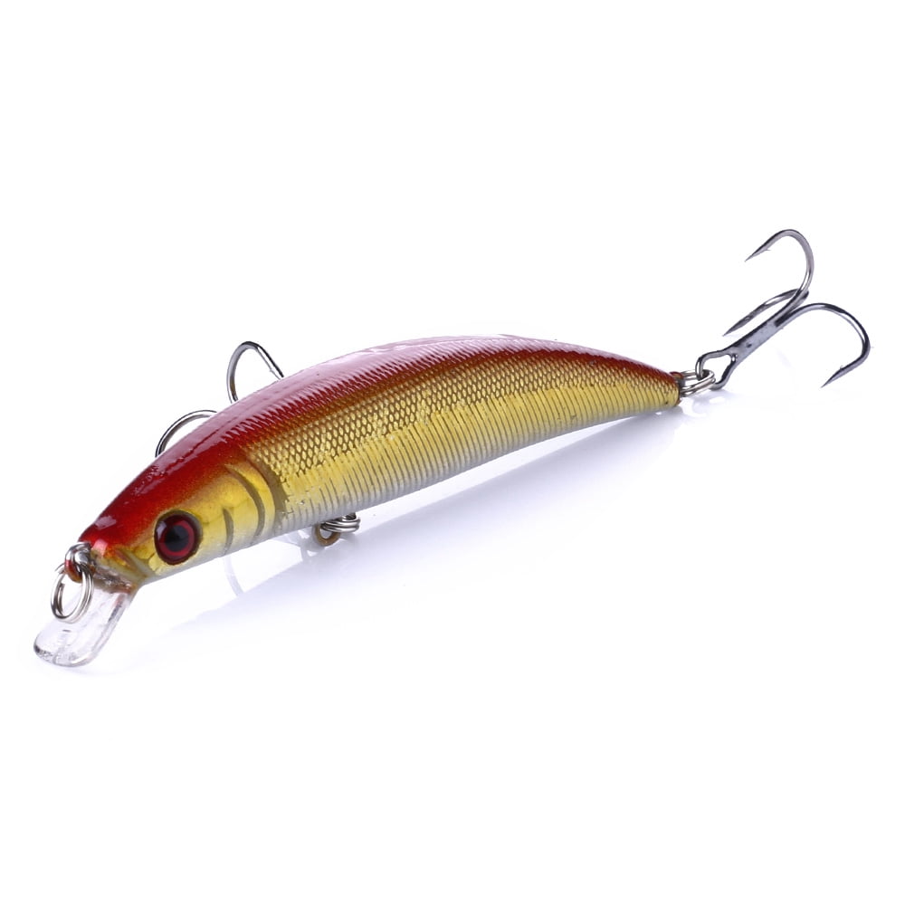 HENGJIA Fishing Deep Diving Fishing Lures Swimbait Large Sinking Minnow Lure Freshwater Jerkbait Lure 5Pcs/kit