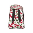 thumbnail image 3 of Kdxio Cherry_1 for Double Compartment Pen Case Oxford Organizer with Zipper Pockets for Students Artists, 3 of 7
