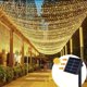 thumbnail image 1 of 300LEDs LED Solar Powered Copper Wire String Lights Outdoor, Waterproof, 8 Modes Fairy Lights For Garden, Patio, Party, Yard, Christmas (Warm White/White/Multicolour), 1 of 5