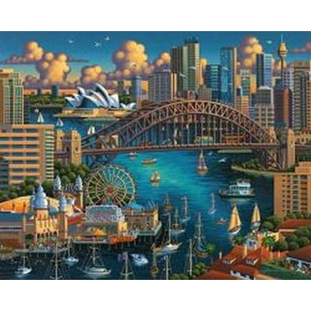 Dowdle Folk Art Sydney 500 Piece Puzzle