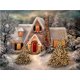 thumbnail image 1 of HOMFUN-Pintura de diamantes de imitación 3D, decoración de cristal, bricolaje, Navidad, casa de invierno, patrón de punto de cruz, bordado de diamantes, 1 of 4