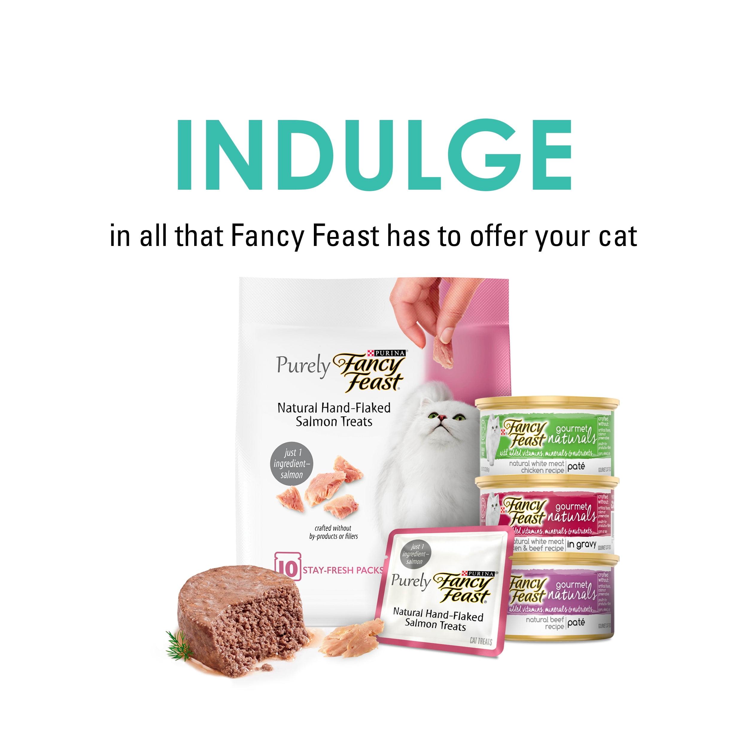 (12 pack) Purina Fancy Feast Savory Cravings, Soft Cat Treats, Tuna, 1 oz Box