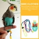 thumbnail image 3 of 1 juego de pañales para pájaros, arnés y correa, ropa de vuelo para loros, traje, ropa para pájaros, 3 of 5