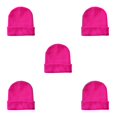 thumbnail image 1 of Guardurnaity Gorros Gorros Gorros de punto con puños Cráneo Moda Hip Hop Casual Skullies Cubierta Disfraces Accesorios Invierno rosered Type2 NO2 Guardurnaity CBP300085, 1 of 5