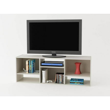 Tv Stand Or Bookcase Combo For Tv S Up To 60 White Walmart