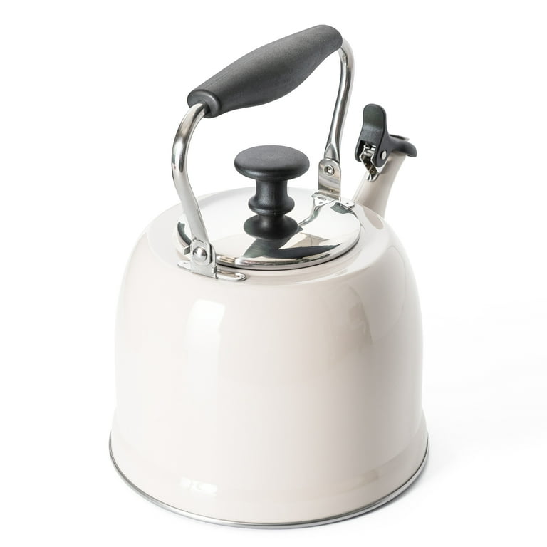 Caraway Whistling Tea Kettle - White - 78 requests