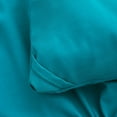 thumbnail image 5 of SLEEPBELLA 3pcs Luxury Ruched Floral Pintuck Comforter Sets, Soft Microfiber Inner Fill Down Alternative Shabby Chic Bedding Set, (Teal) Queen, 5 of 7