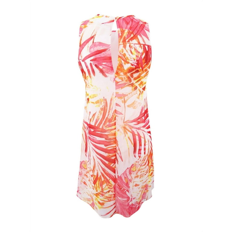 Calvin Klein Women s Plus Size Trapeze Dress 20W Watermelon