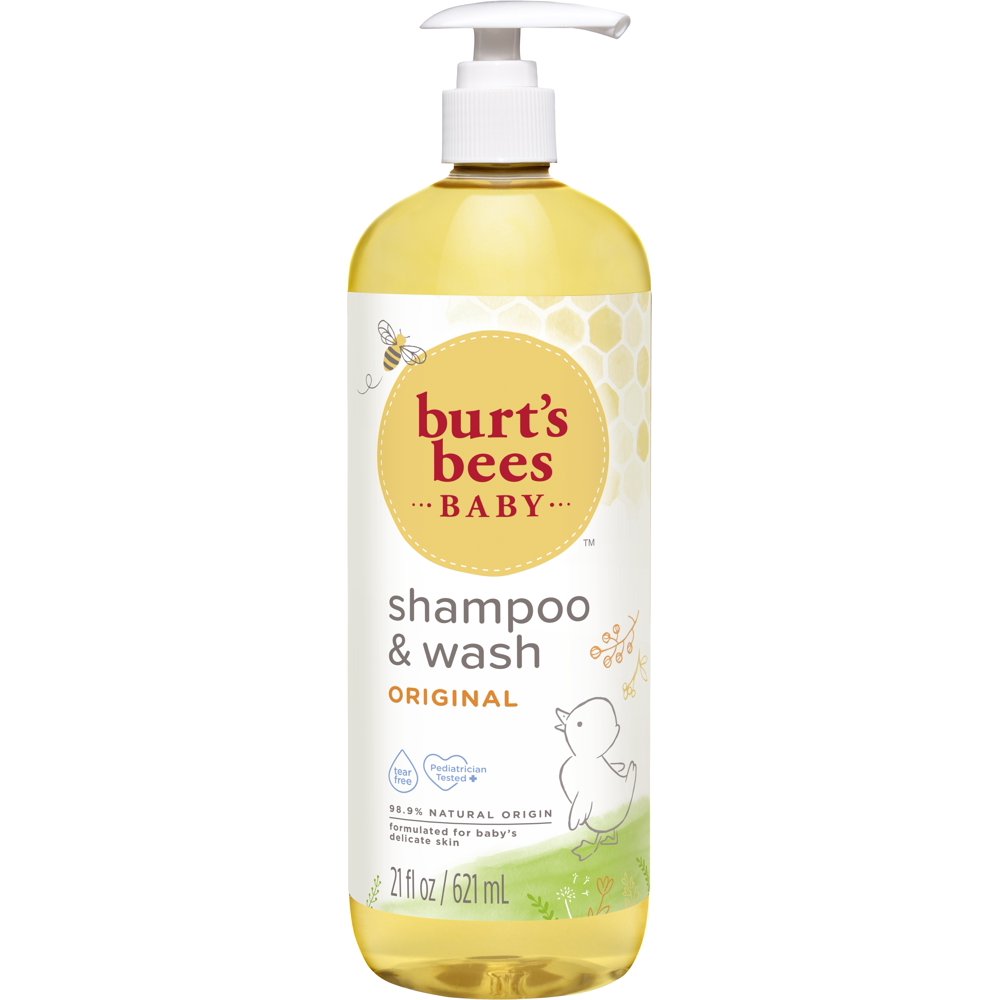 Burt's Bees Baby Shampoo & Wash, Original Tear Free Baby Soap 21