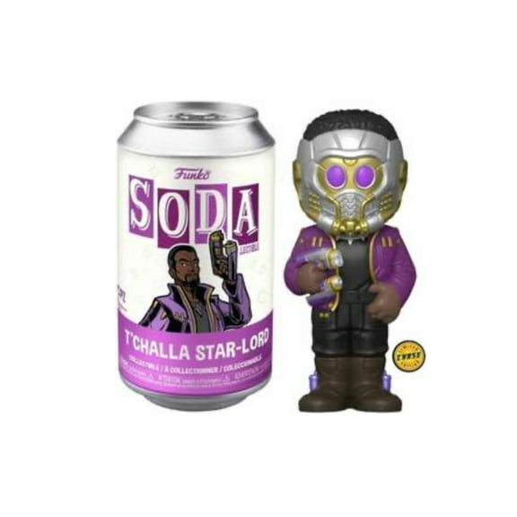 Funko Soda T'Challa Star-Lord Chase Variant Vinyl Figure