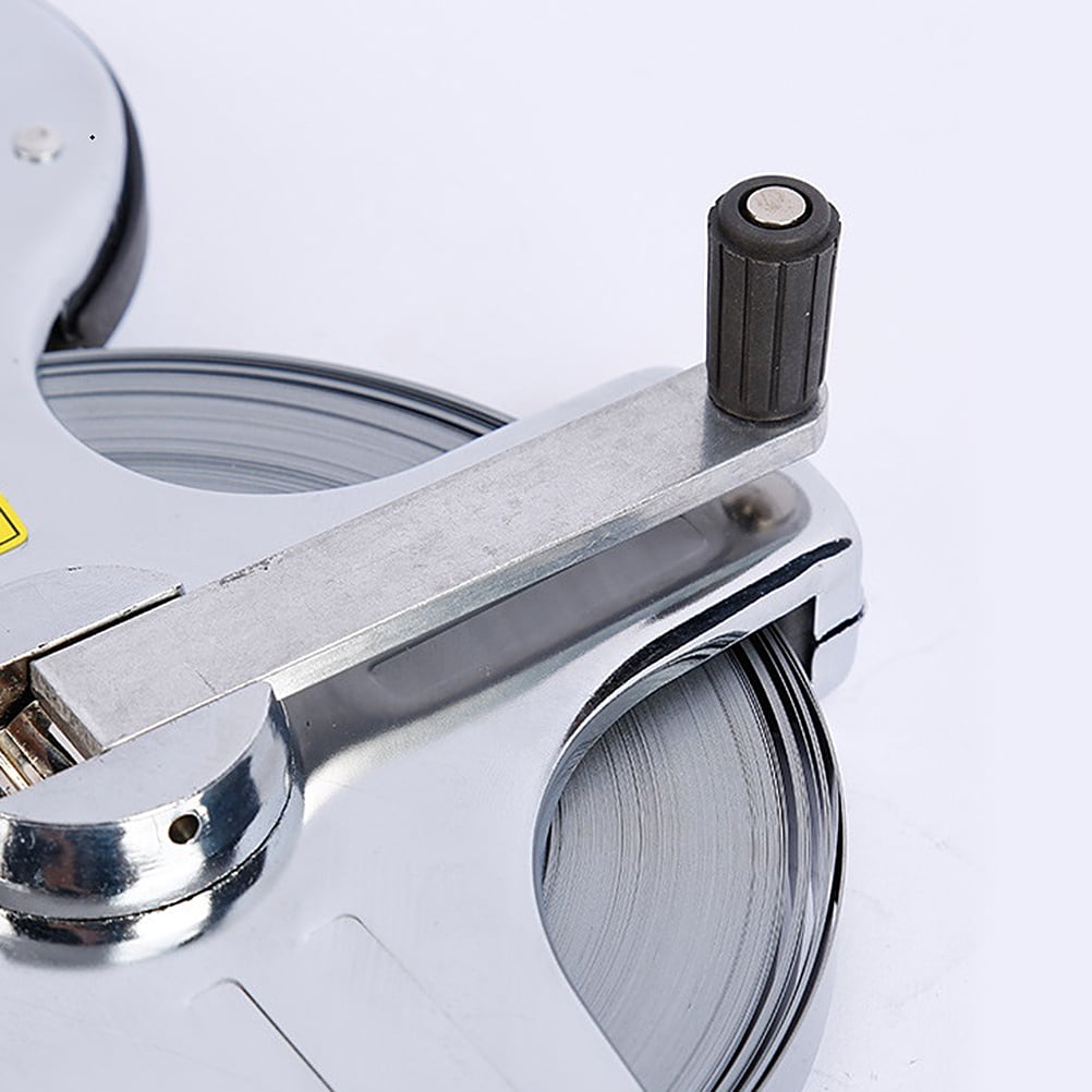 MLINS Multipurpose Measuring Tape with Wear-resistant Belt for Professional and Daily Use 100m Silver