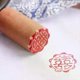 thumbnail image 4 of DIY Wooden Dessert Seal Stamp Mold Vintage Flower Form Moon Cake Cookie Stamp Oriental Pastry Mooncake Mould Kitchen Bakeware, 4 of 5
