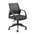 thumbnail image 2 of Leick Furniture Mesh Back Adjustable Height Office Chair in Black, 2 of 2
