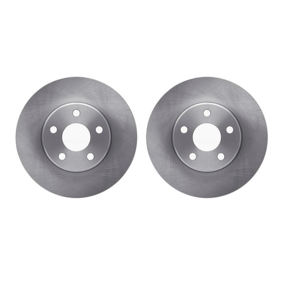 Dynamic Friction Company Front Brake Rotors 6002-52007