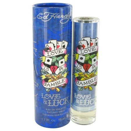 New Wave Fragrances Ed Hardy Love & Luck Eau de Toilette, 1.7 oz