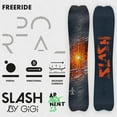thumbnail image 4 of Slash by GiGi - Portal Snowboard, Tapered Shape, Steel Edges, Diamond Stone Finish - 159w, 4 of 5
