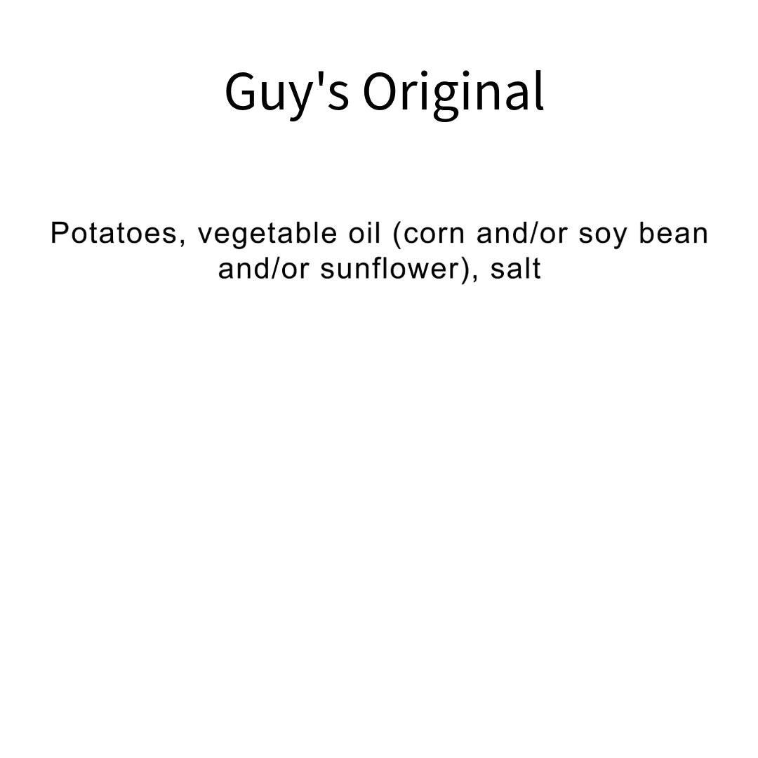 Guys Classic Potato Chips — ((1.5 oz Bag, Pack of 24)Healthy & Salty Snacks w/Only 2 Ingredients — Natural Potato Snack Chips —Tasty Snack Pack Chips — Potato Chips Snack Packs