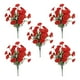 thumbnail image 1 of 5PC Outdoor Artificial Flowers Realistic And Morning For Outdoor Decor And Arrangements, 1 of 5