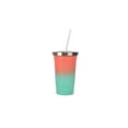 thumbnail image 1 of Home Trends 16OZ CHILLER RED GREEN OMBRE, 1 of 1