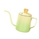 thumbnail image 3 of Reche de cisne de 350 ml sobre el café Hervidor de hervidor de acero inoxidable Versátil Mango ergonómico Apariencia Estética Café de goteo a mano Gradiente verde, 3 of 8