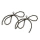 thumbnail image 2 of Pearl Ribbon Shoe Decoration Elegant Buckle Pearl Bead Chain Ladies DIY Shoe Lace 2pc, 2 of 5