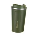 thumbnail image 2 of Tumbler aislado de vacío, taza de cofee de viaje, 510 ml de temperatura digital exhibición de tazas térmicas botella de para deportes Verde, 2 of 8