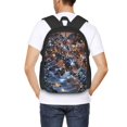 thumbnail image 6 of Mobile Suit Gundam Backpacks Lightweight Bookbags Casual Daypack For Travel Work Hiking, 6 of 8