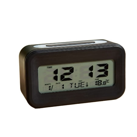 CCOCC Alarm Clock,Colorful Nightlight Digital Clock,Fun Bedside Clock for Kids