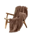 thumbnail image 1 of Frazada Descanso Térmica Niagara Sherpa Café, 1 of 5