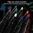 thumbnail image 4 of Dust Free Led Board Writing Glass Window Painting Whiteboard Pen Liquid Chalk Pen Art Marker Pen Highlighters WHITE, 4 of 8