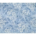 thumbnail image 4 of oneOone Cotton Flex Light Gray Fabric Geometric & Floral Texture Craft Projects Decor Fabric Printed By The Yard 40 Inch Wide, 4 of 4